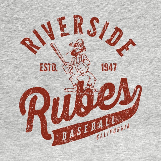 Riverside Rubes Baseball by MindsparkCreative